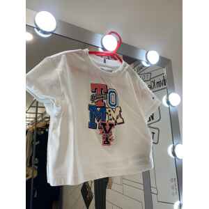 TH TSHIRT WHITE COLORED LOGO