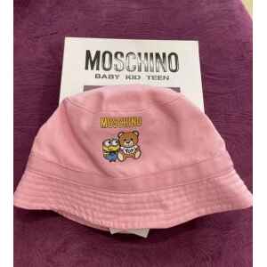 MOSCHINO BUCKET HAT PINK