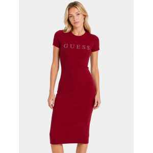 GUESS AMIRI SWEATER SUMMER DRESS RED