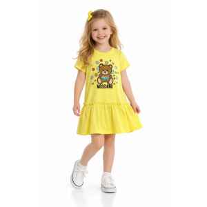 MOSCHINO YELLOW BEAR DRESS