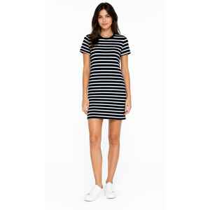 TOMMY STRIPED T SHIRT DRESS