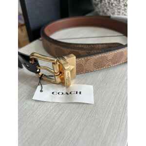 COACH BELT CAMEL REVERSIBLE ONE SIZE