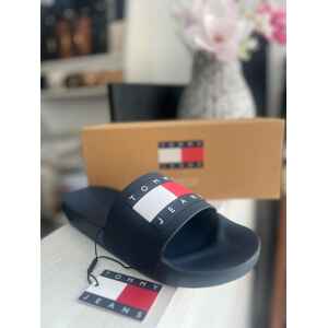 TOMMY JEANS POOL SLIDE NAVY