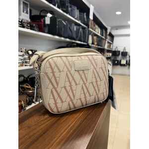 ARMANI CROSSBODY VALLEY CAMEL ROSE LOGO