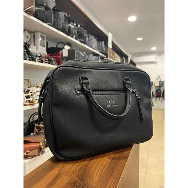 ARMANI LAPTOP BAG BLACK