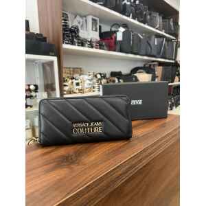 VERSACE JEANS BLACK/GOLD PURSE