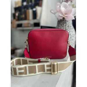 COCCINELLE CROSSBODY SANGRIA STRAP WITH LOG