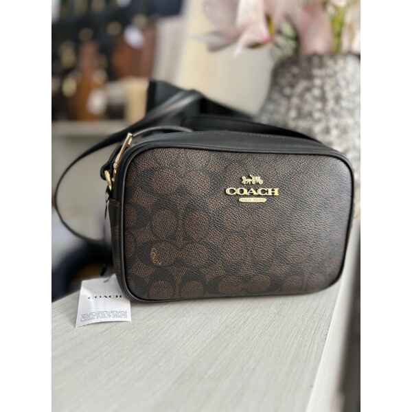 COACH WALNUT BLACK MIN JMIE SIG CROSSBODY