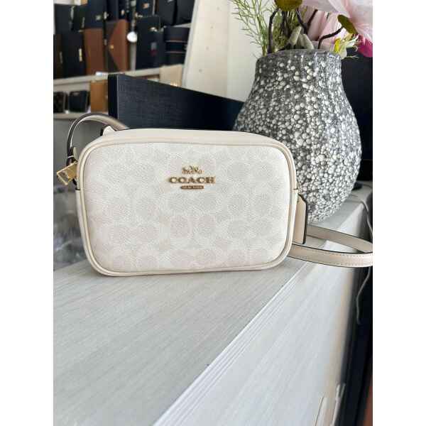 COACH JAMIE MIN SIG WHITE/CHALK