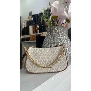 MK CARMELA POCHETTE XBDY BROWN
