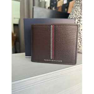 TOMMY MENS BROWN WALLET