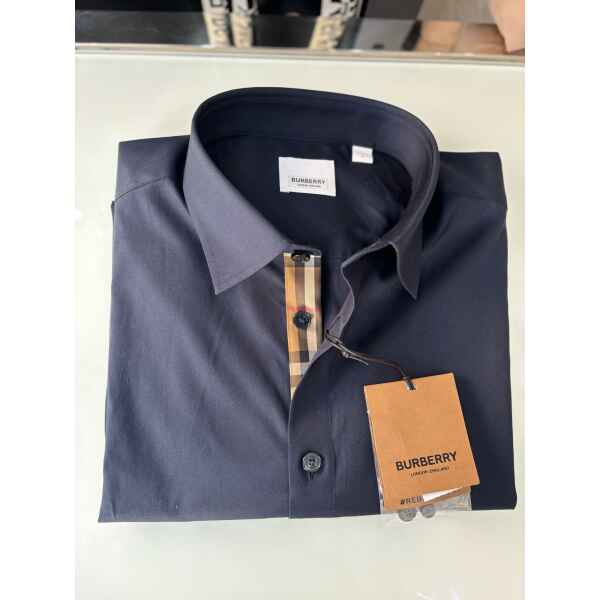 BURBERRY SHEFFORD SHIRT NAVY