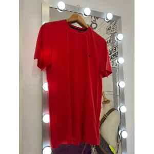 HB T-SHIRT RED WITH SMALL LOGO