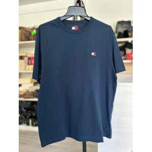 THJ BLUE T SHIRT RAG BADGE TEE