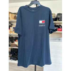 TH T  SHIRT SLIM ESSENCIAL FLAG TEE EXT NAVY