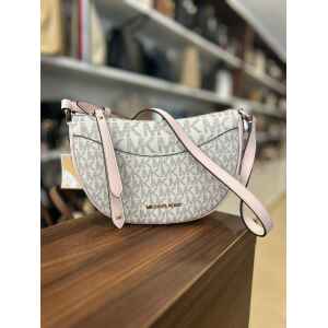 MK DOVER HALF MOON XBODY VANILLA/PINK