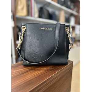 MK TEAGEN BUCKET SHOULDER BLACK