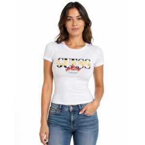 GUESS T-SHIRT WHITE CARRIE TEE