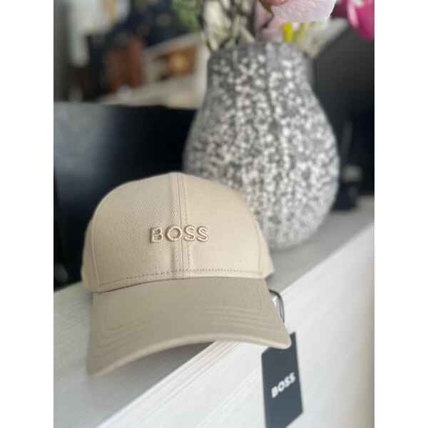 BOSS BASEBALL HAT BEIGE