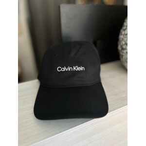 CK PANEL RELAXED CAP BLACK