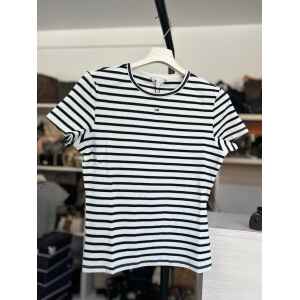TH SLIM ESSENTIAL RIB WHITE STRIPES