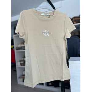 CK T-SHIRT PALE KHAKI