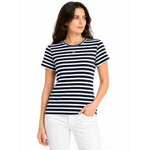 TH SLIM ESSENTIAL RIB NAVY STRIPES