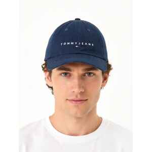 TH BLUE LINEAR LOGO CAP