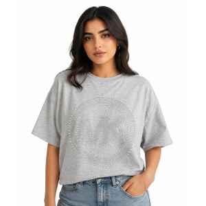 MK GREY T SHIRT PEARL