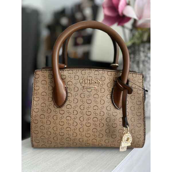 GUESS BERLYN MOCHA SMALL BAG