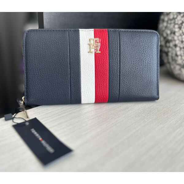 TH CONT WALLET PIECED LOGO RED WHITE AND BLUE