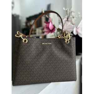 MK TRISHA GUCCET SHOULDER BROWN