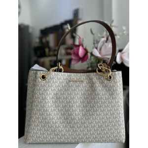 MK TRISHA GUCCET SHOULDER VANILLA