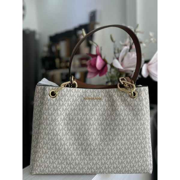MK TRISHA GUCCET SHOULDER VANILLA