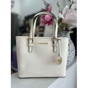 MK XS CRYL CONV TZ TOTE CREAM