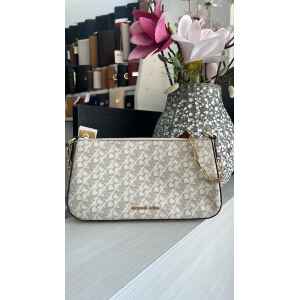 MK VANILLA/LUGGAGE SHOULDER BAG