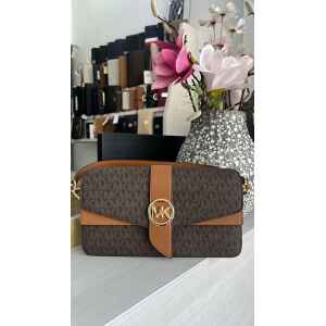 MK BRN/ACORN BROWN SHOULDER BAG