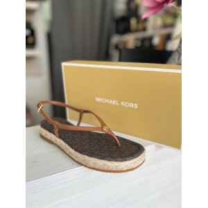 MK SAMARA SPADRILLE SANDAL BROWN