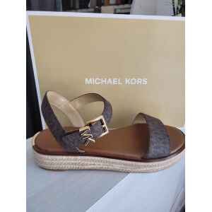 MK RICHIE ESPADRILLE SIG SEMI BROWN SANDAL
