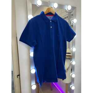 HB LIGHT MATERIAL ROYAL BLUE POLO SHIRT