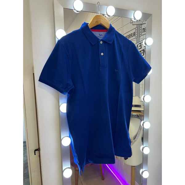 HB LIGHT MATERIAL ROYAL BLUE POLO SHIRT