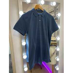 HB LIGHT MATERIAL DASTI BLUE POLO SHIRT