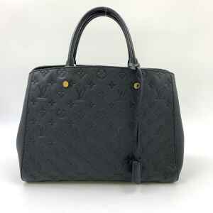 LOUIS VUITTON MONTAIGNE GM BLACK