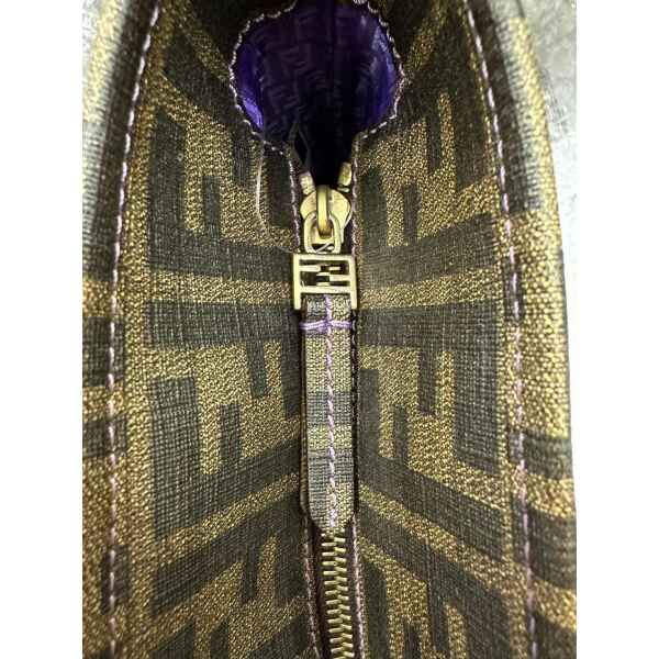 FENDI ZUCCA PATTERN SHOPPING TOTE BAG - Image 3