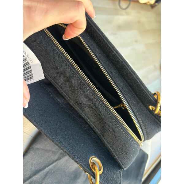 CHANEL CHOCOLATE BAR QUILTED CHAIN SHOULDER BAG - Image 7