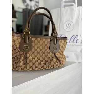 GUCCI CANVAS TOTE BAG