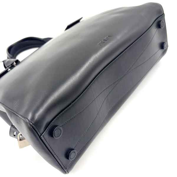 PRADA LEATHER BAG WITH POUCH - Image 3