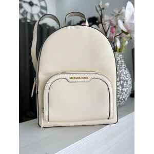MK JAYCEE BACKPACK LIGHT CREAM MEDIUM
