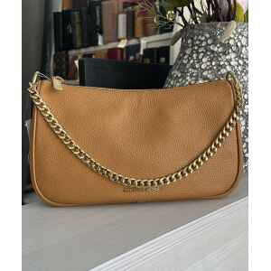 MK CARMELA MD POUCHETTE CROSSBODY DEER