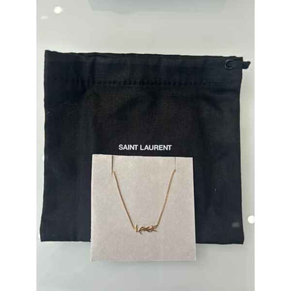 SAINT LAURENT CASANDRA CHARM BRACELET